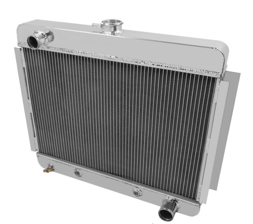 1949 1950 1951 Chevy Cars V8 Eng All Aluminum Radiator - Performance 