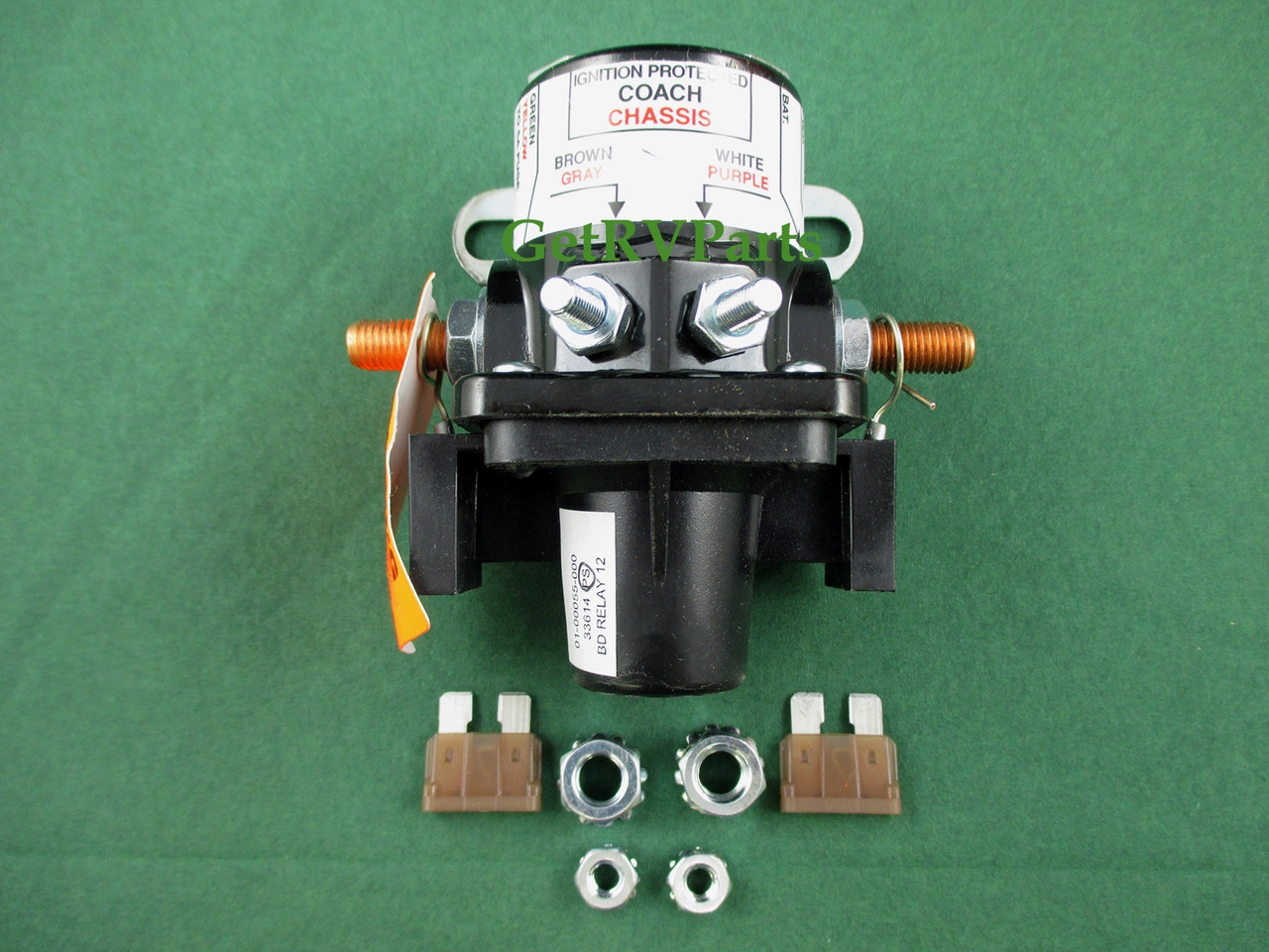 Intellitec RV Motorhome 0100055000 Battery Disconnect Relay Solenoid