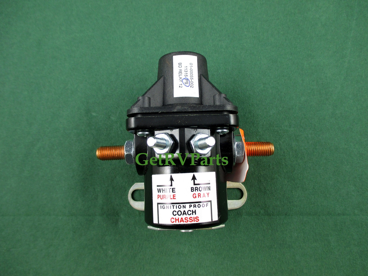 Intellitec 0100055002 RV Battery Disconnect Relay Solenoid