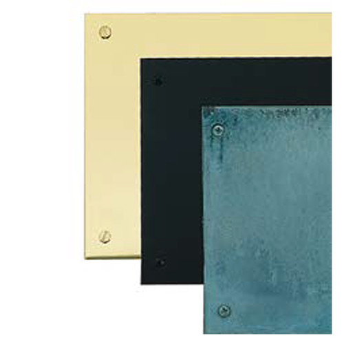 BRASS Accents Door Kick Plate Oil Rubbed Bronze Powder Coat