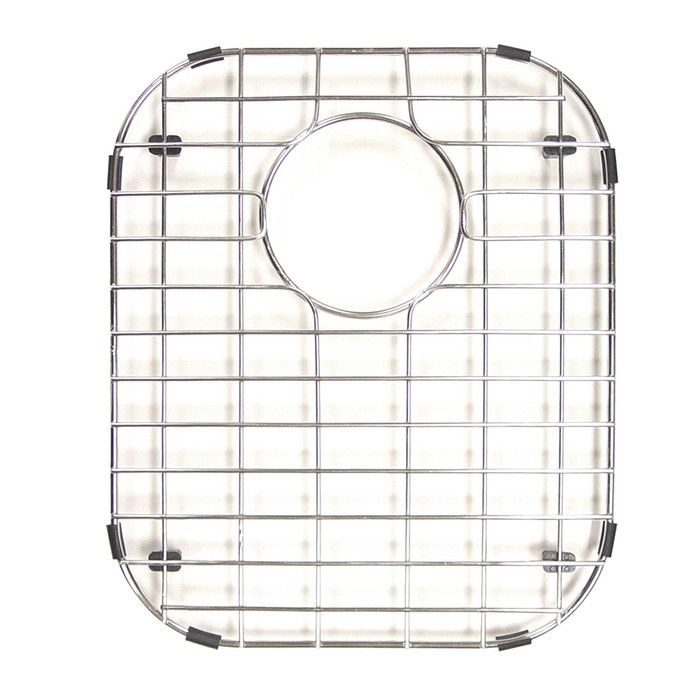 cleaning stainless steel sink grids