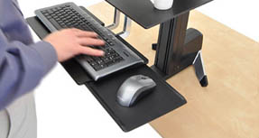 Ergotron WorkFit-S Keyboard Tray