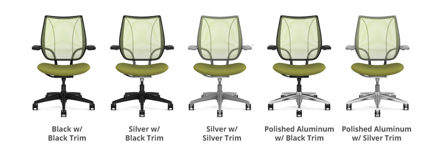 Gray Reupholstered Humanscale Liberty Mesh Back Office Chairs Orlando, FL -  KUL