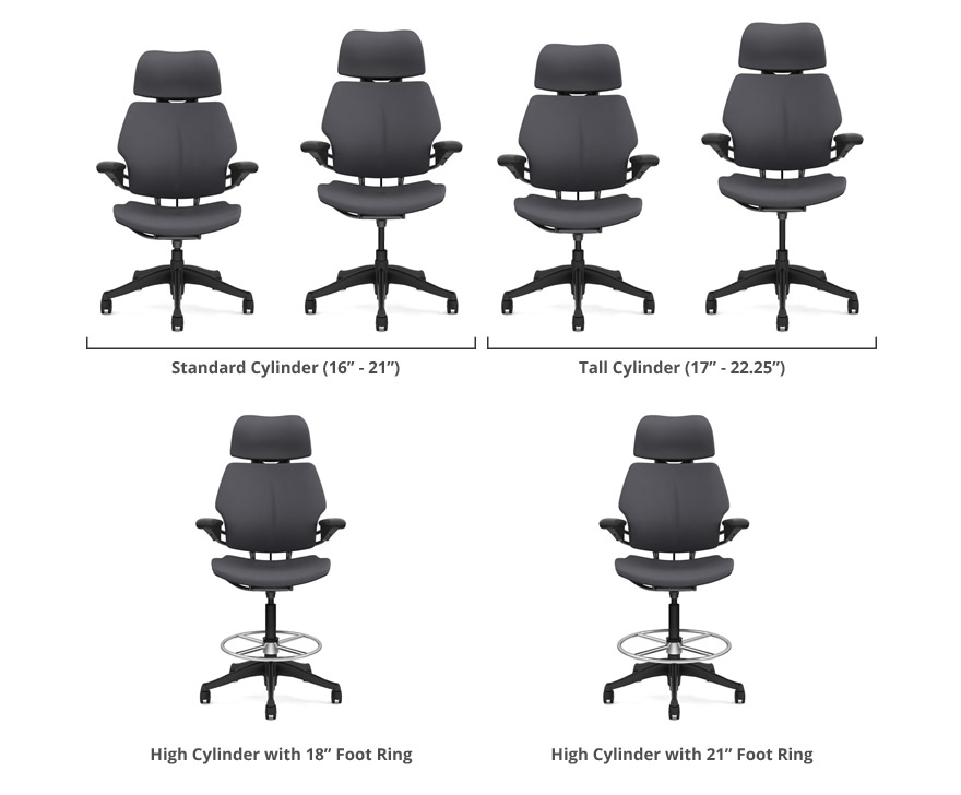 Humanscale freedom chair outlet manual