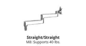 M8.1 Monitor Arm straight-straight