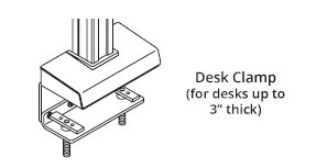 BILD monitor clamp mount