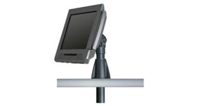 Innovative 9189 Adjustable POS Through-Counter Mount height adjustable