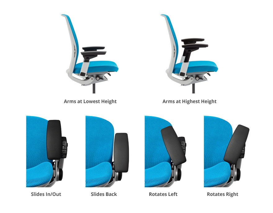 Steelcase think online adjustments