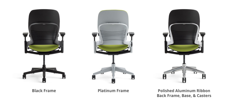 Steelcase leap deals platinum frame