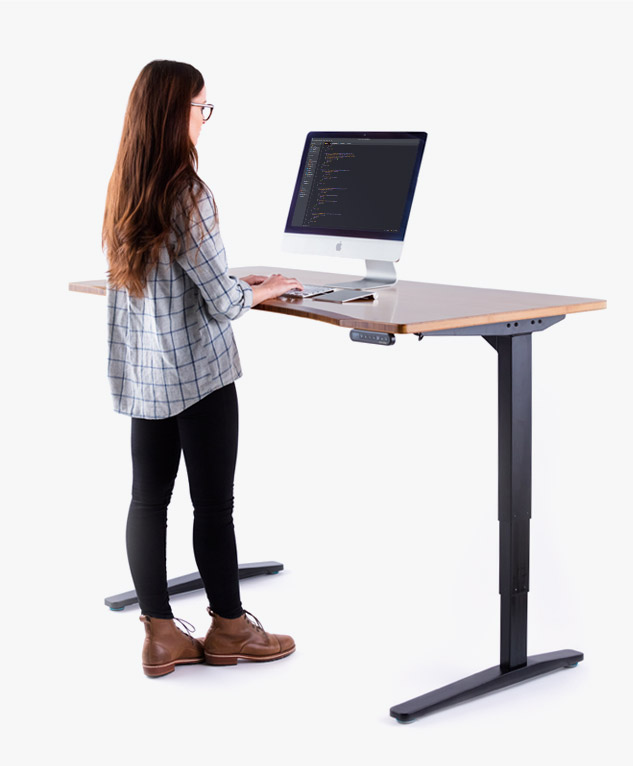 Human Solution stands behind our selection of desks and ergonomic products An UPLIFT Desk Height Adjustable Workstation