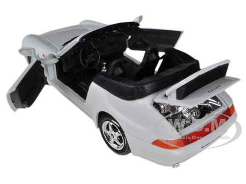 porsche 911 cabriolet white 1 24 diecast car model porsche 911 cabriolet white 1 24 diecast car model