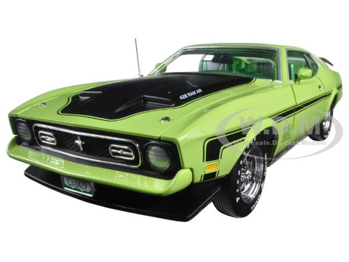 1971 mustang mach 1 lime green