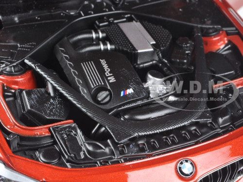 bmw m4 coupe orange 1 18 diecast model car paragon 97101 bmw m4 coupe orange 1 18 diecast model car paragon 97101