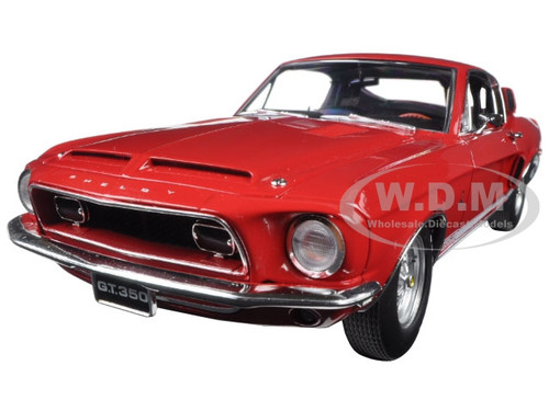 1968 Ford Shelby Mustang Gt 350 Red Wt Color Code 4017 Release 4