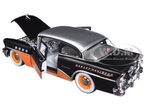 1955 Buick Century Harley Davidson Black Orange 1 26