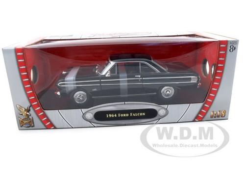 1964 Ford Falcon Black 1/18 Diecast Model Car by Road Signature