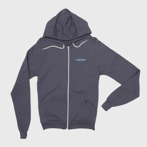 Board Lam Front Zip Hoodie