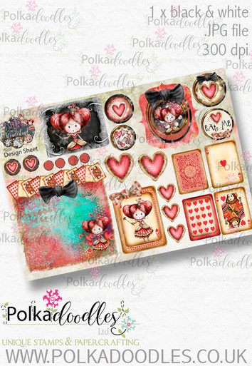 Winnie in Wonderland Design Sheet 7