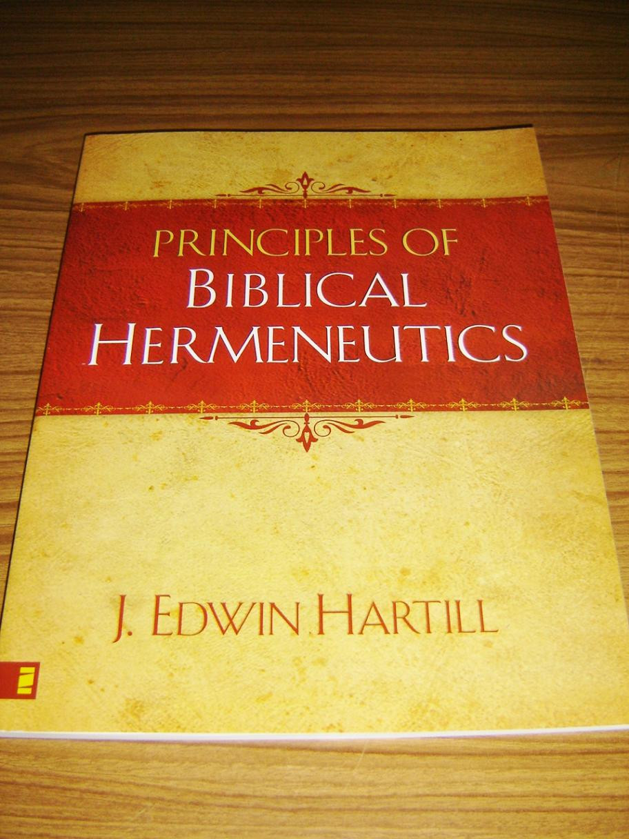 Principles Of Biblical Hermeneutics For Students Of The Bible ...