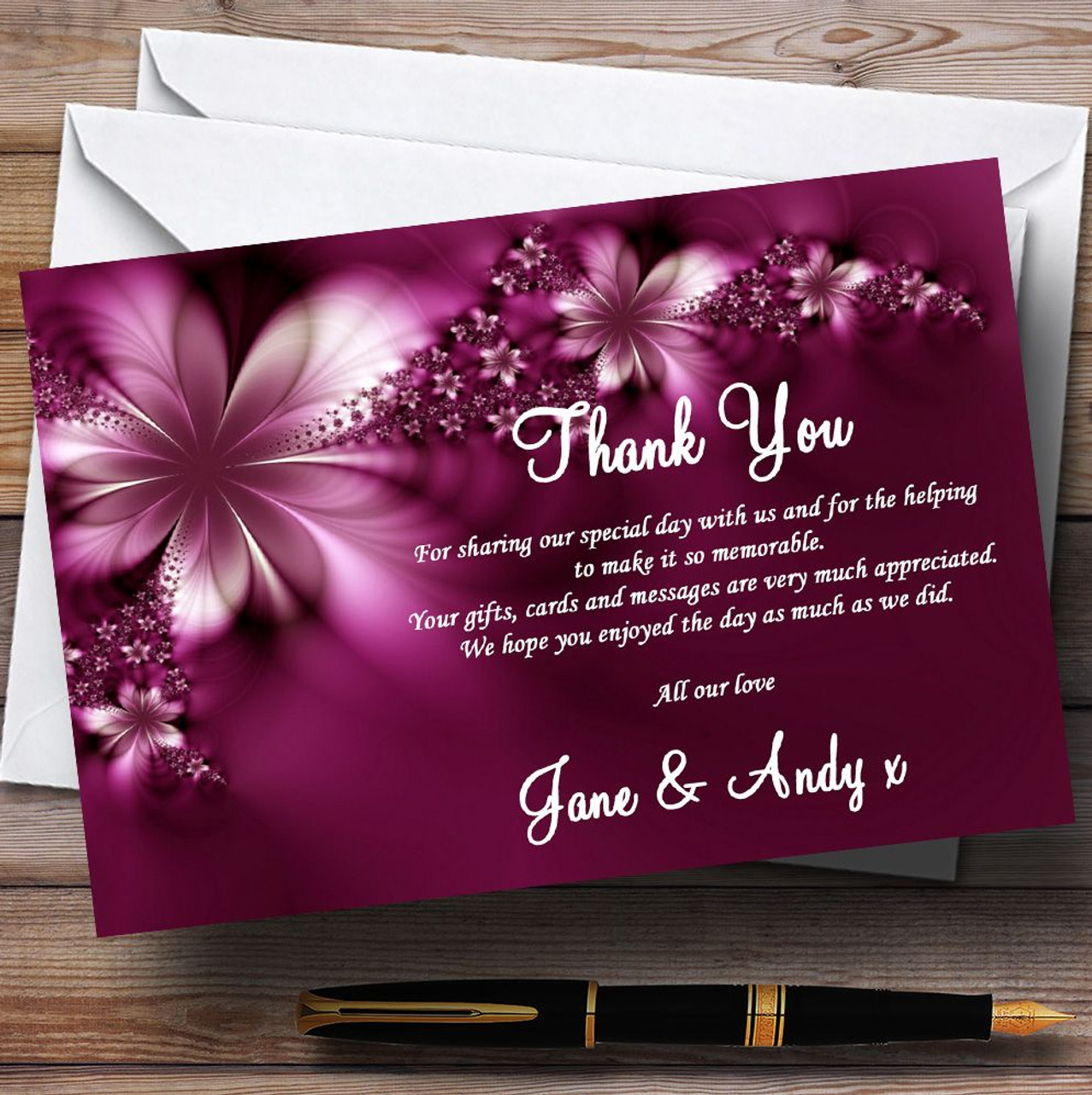 beautiful thank you cards