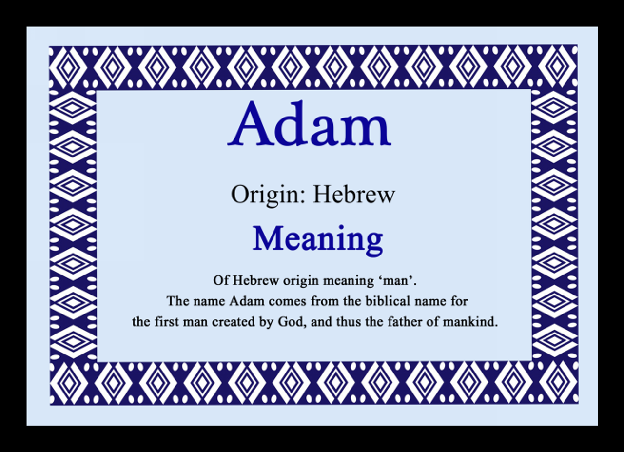 tadam name meaning