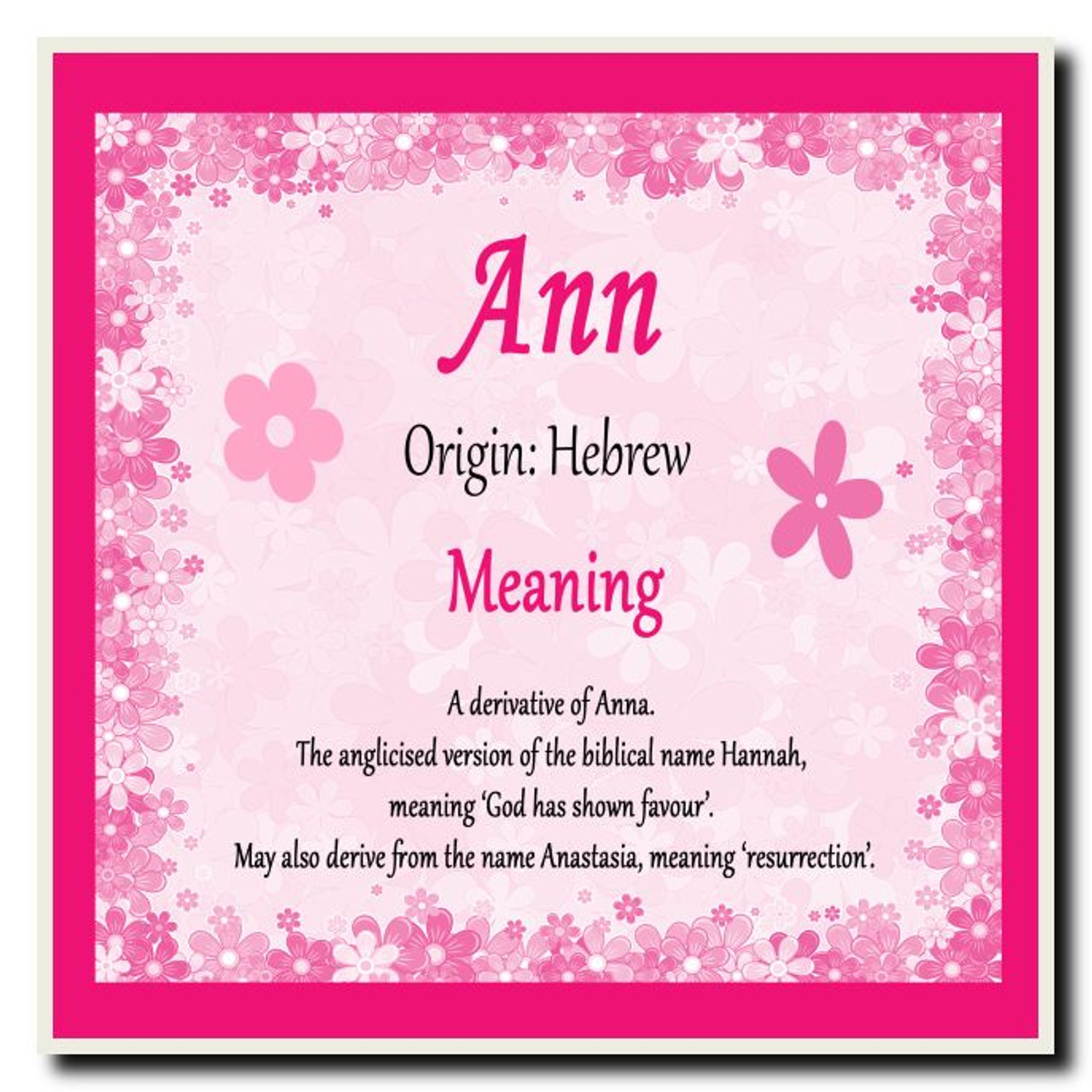 Collection 96+ Images what does the name ann mean in the bible Completed
