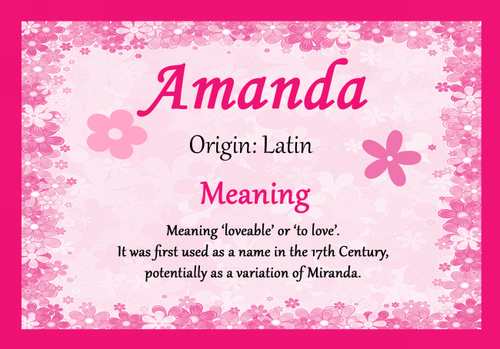 amanda-personalised-name-meaning-certificate-the-card-zoo