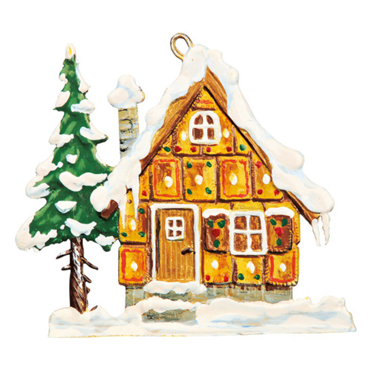 Pewter Gingerbread House