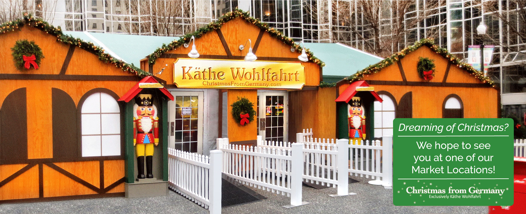 Kathe Wohlfahrt of America Christmas From Germany