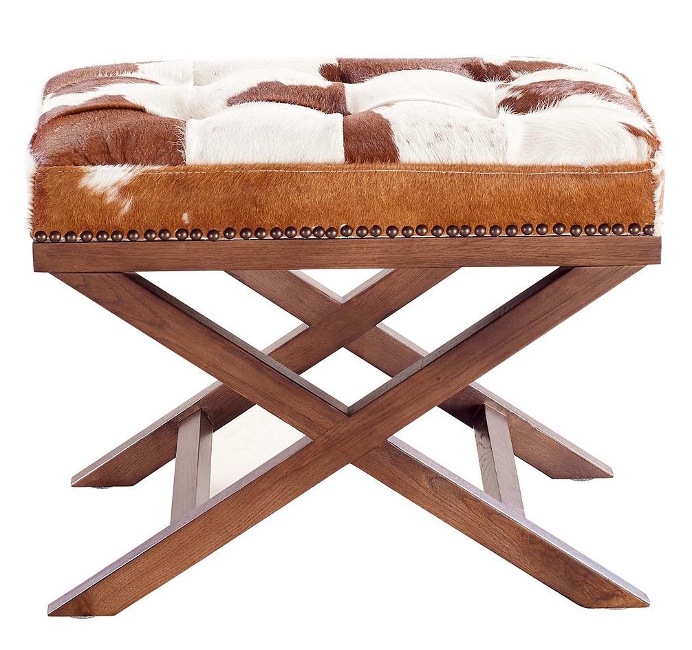 Otto Natural Cowhide Ottoman Cowhide Ottomans And Stools otto-ottoman-cowhide.jpg ... - Otto Natural Cowhide Ottoman Cowhide Ottomans And Stools