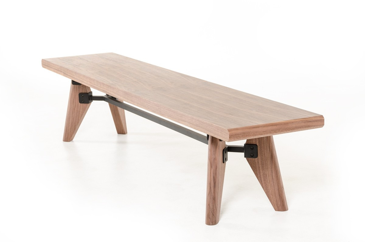Eisenhower Mid Century Dining Bench - Mid Century Bench mid century dining bench - Eisenhower Mid Century Dining Bench - Mid Century Bench