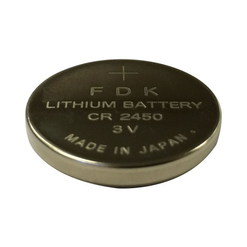 FDK CR2450 Battery 3 Volt 610mAh Lithium Coin Cell