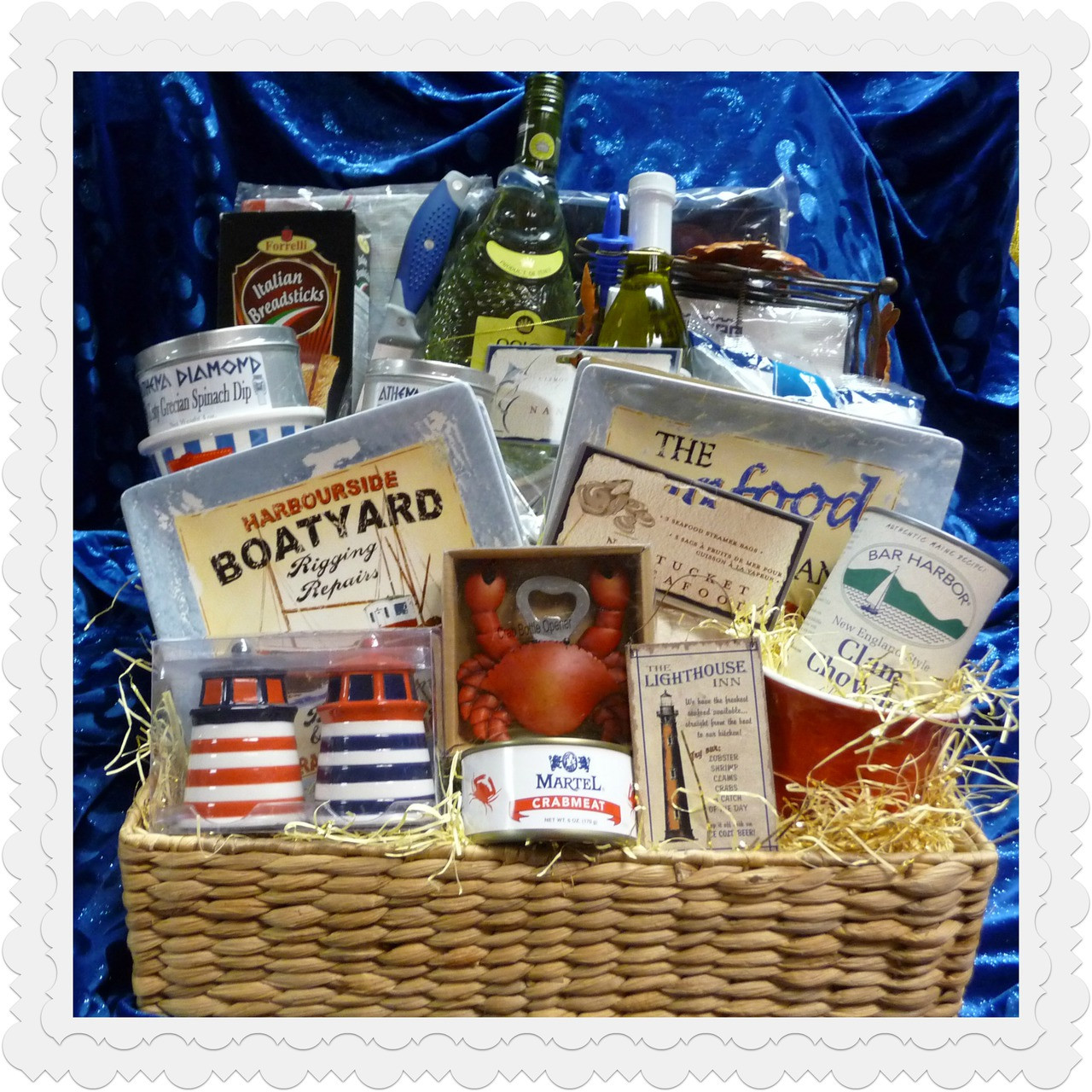 Weekend In The Hamptons Nautical Gift Basket ( Sold Out ) www