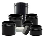 Black Polypropylene Jars