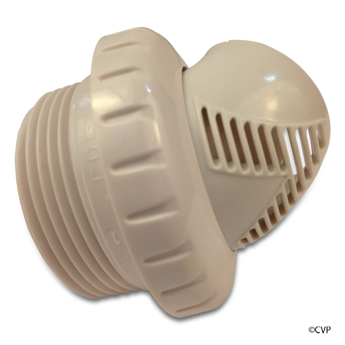 VENTURI WALL RETURNS FITTING THREADED 1.5" INLET WHITE VENTURI