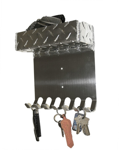 Diamond Plate Key Holder