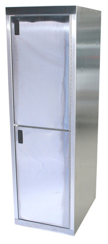 Stainless Steel Double Stack Wall Cabinet