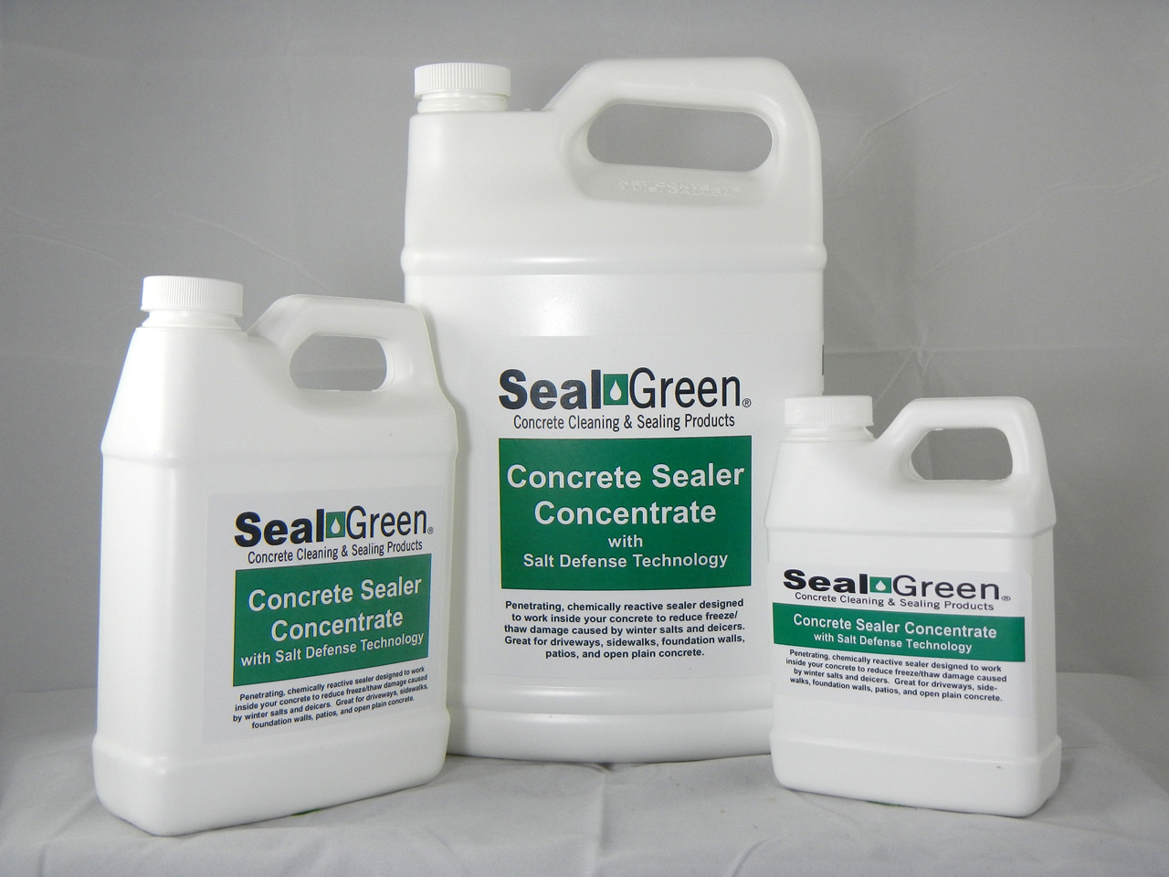 Concrete Sealer Concentrate - Salt Defense Technology - SealGreen
