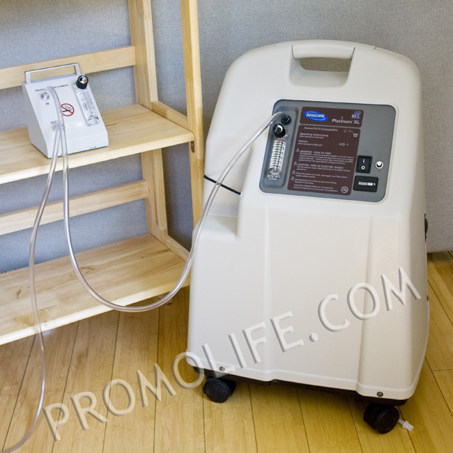 PreciseRx Pediatric Flowmeter for regulating oxygen concentrators