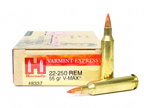 22 250 rem v max hornady varmint express ammunition for.