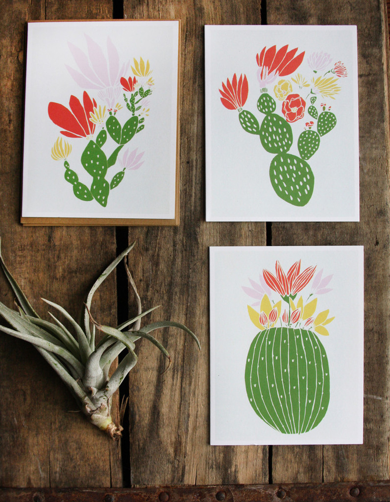 Cactus Card Set