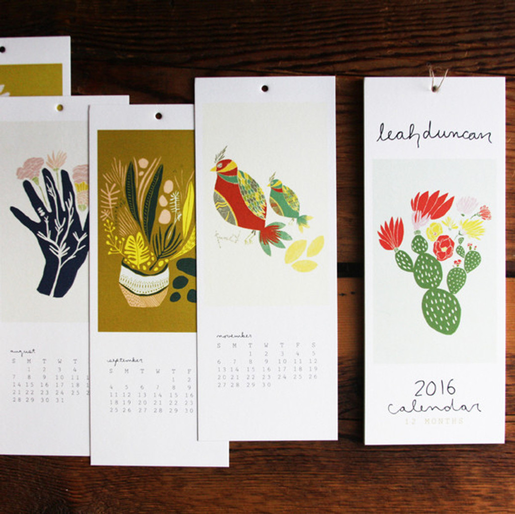 12 Month Calendar