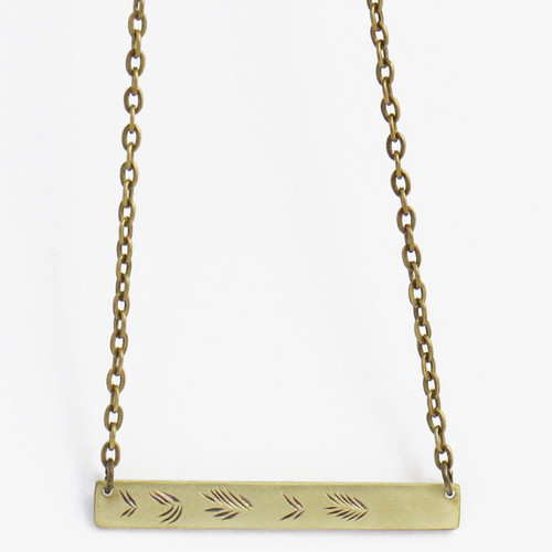 Petal Pendant Necklace