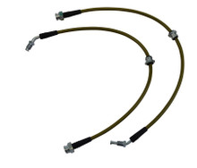 ISR Performance Stainless Steel Front Brake Lines - Nissan 240sx - 300zx Z32 Conversion