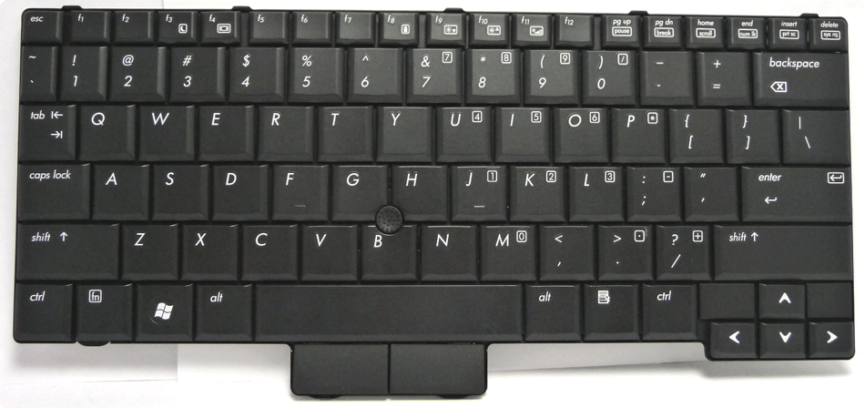 HP EliteBook 2530P Laptop Keyboard Keys Replacement