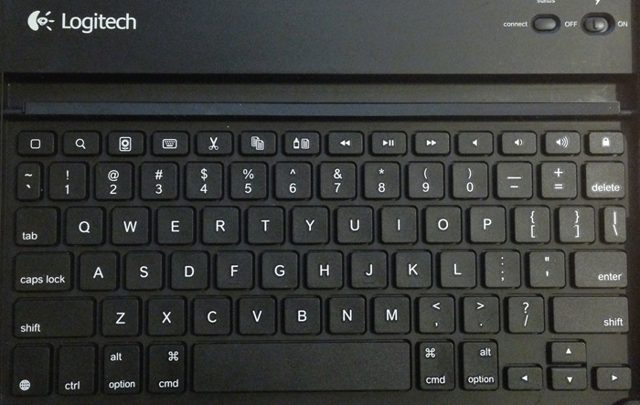 logitech keyboard commands