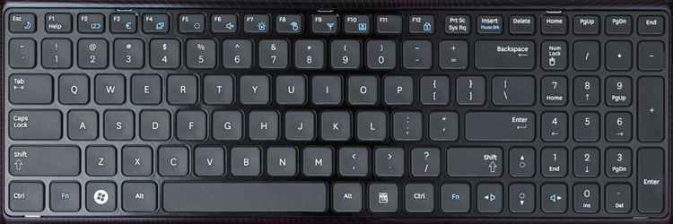 Samsung RF711 Laptop Keyboard Keys Replacement - ReplacementLaptopKeys ...