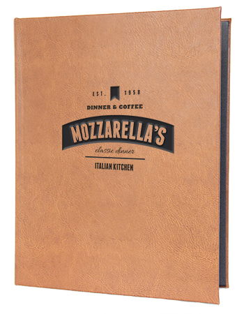 Bordeaux Screw Post Menu Cover Bordeaux Screw Post Menu Cover