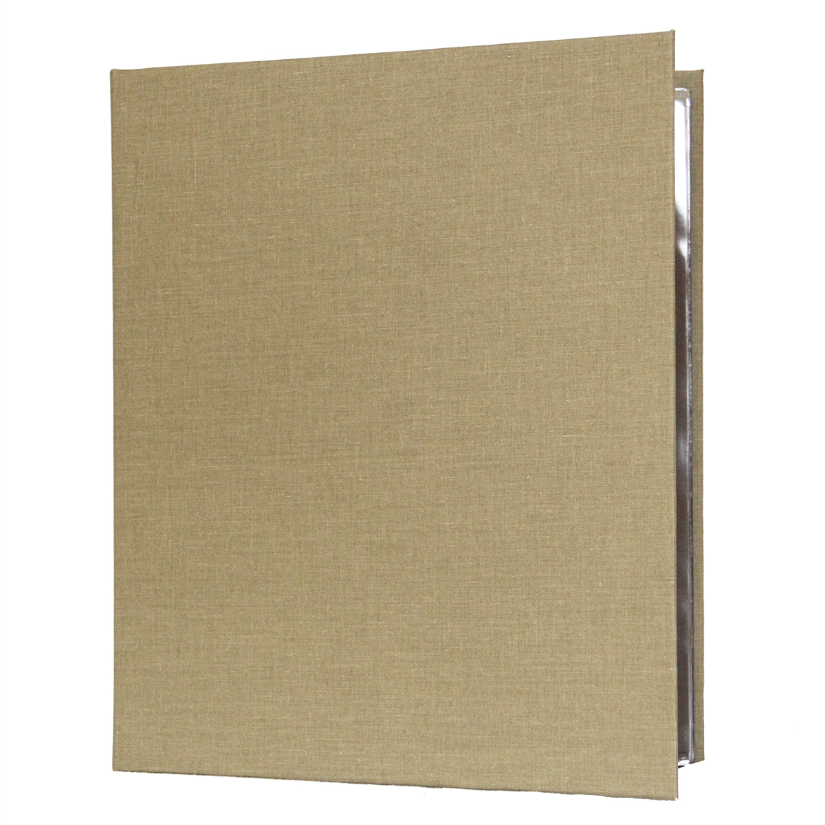 Linen Spiral Menu Cover Linen Spiral Menu Cover