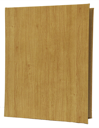 Wood Look Screw Post Menu Cover Wood Look Screw Post Menu Cover